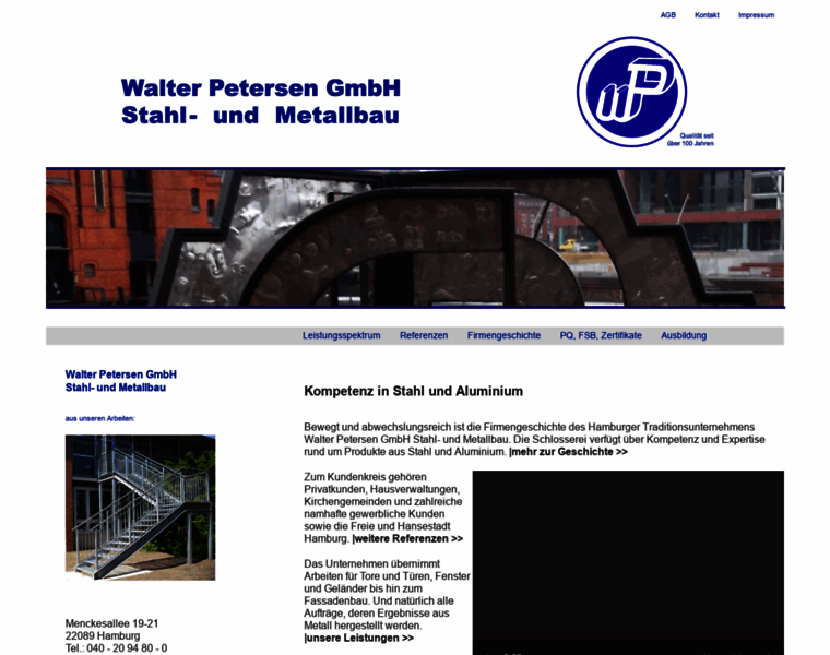 Petersen-metallbau.de thumbnail