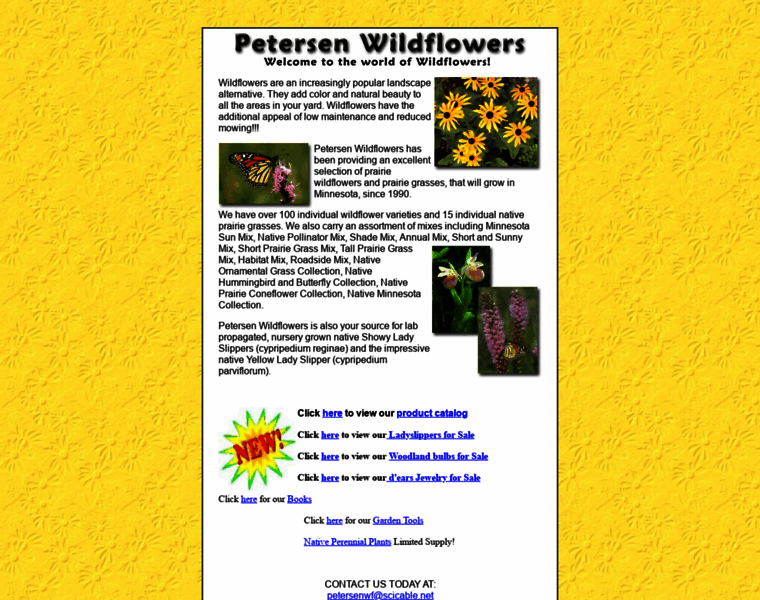 Petersenwildflowers.com thumbnail