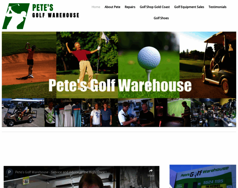 Petesgolfwarehouse.com.au thumbnail