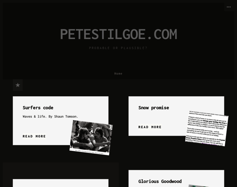 Petestilgoe.com thumbnail