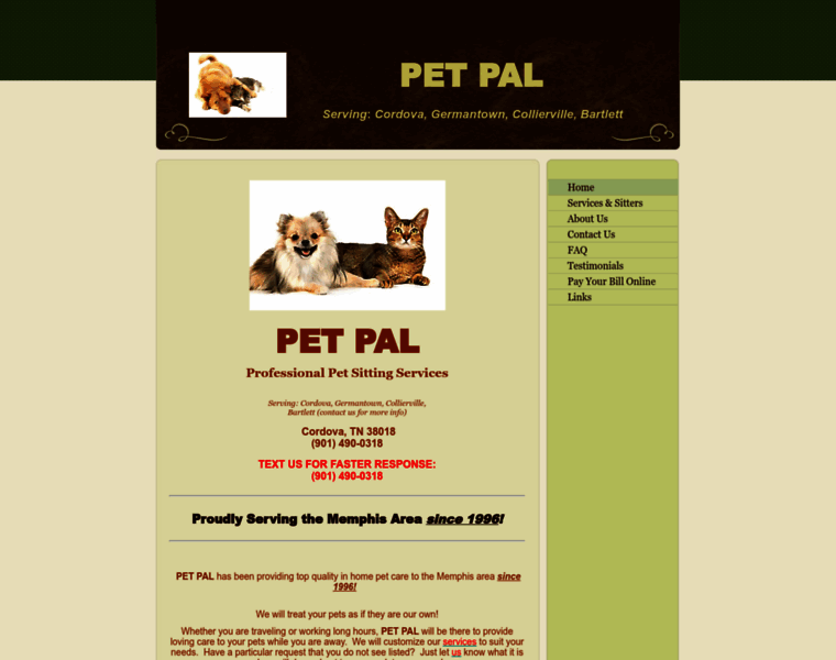 Petpal-petsitting.com thumbnail