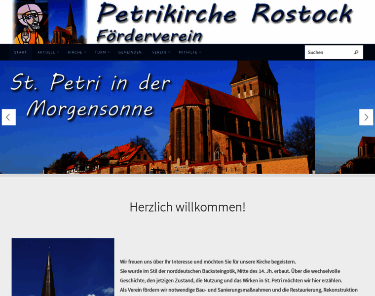 Petrikirche-rostock.de thumbnail