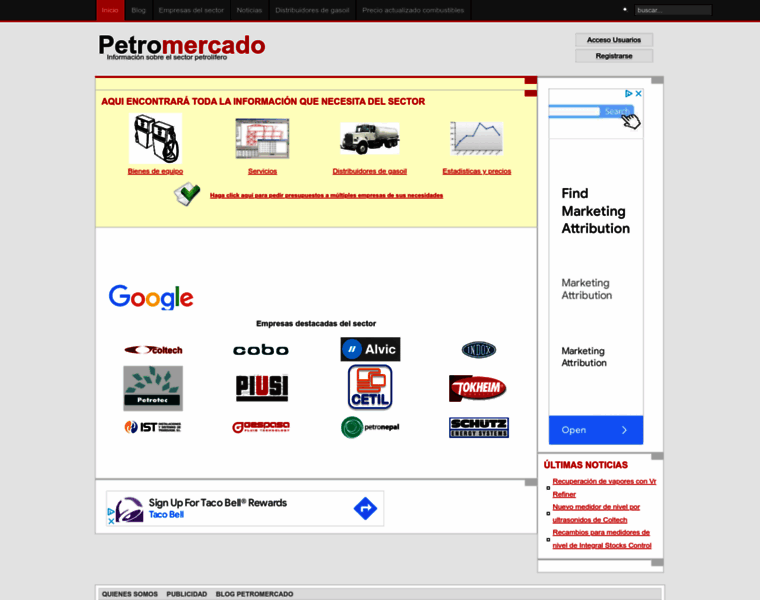 Petromercado.com thumbnail
