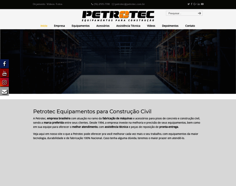 Petrotec.com.br thumbnail