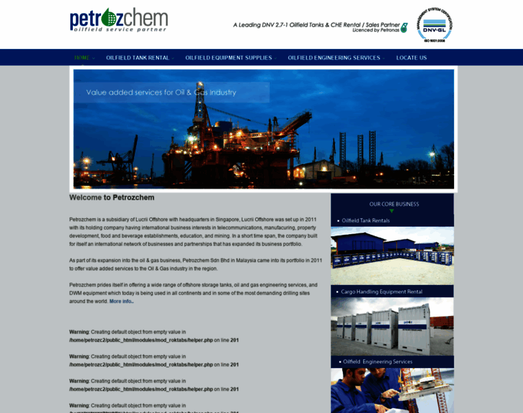 Petrozchem.com thumbnail
