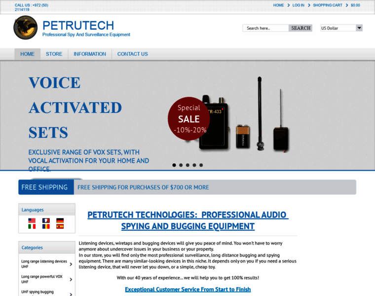 Petrutech.com thumbnail