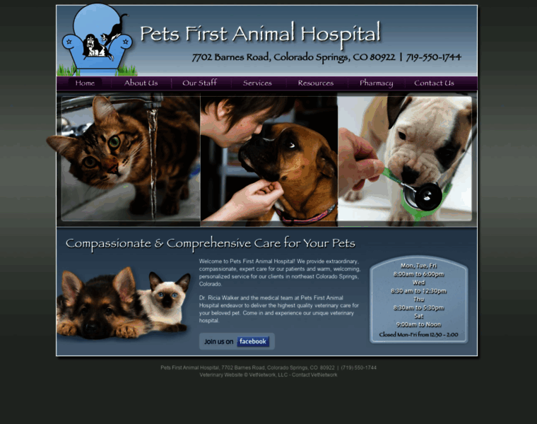 Petsfirstanimalhospital.com thumbnail