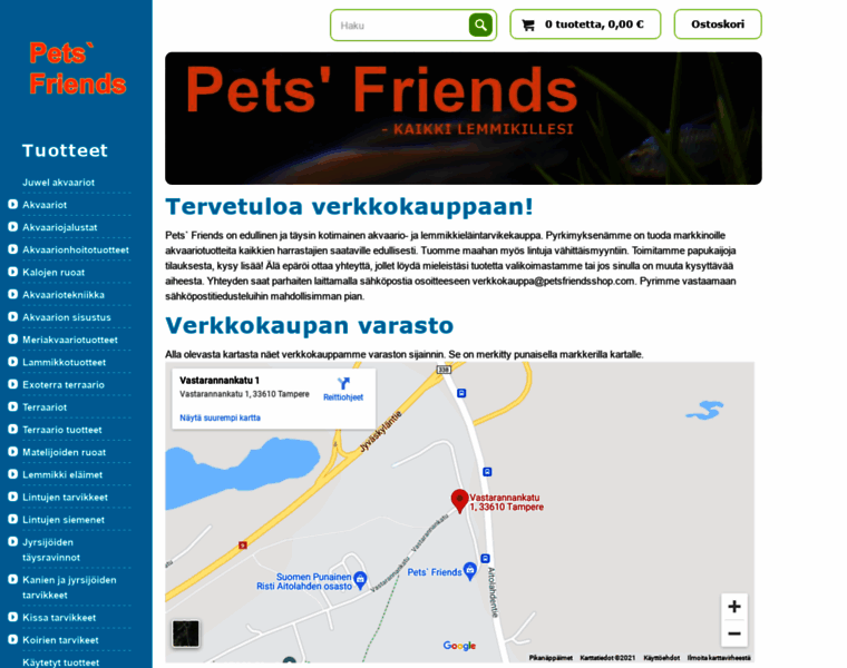 Petsfriendsshop.com thumbnail