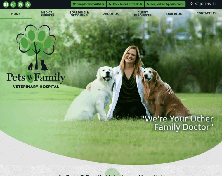 Petsrfamilyvet.com thumbnail
