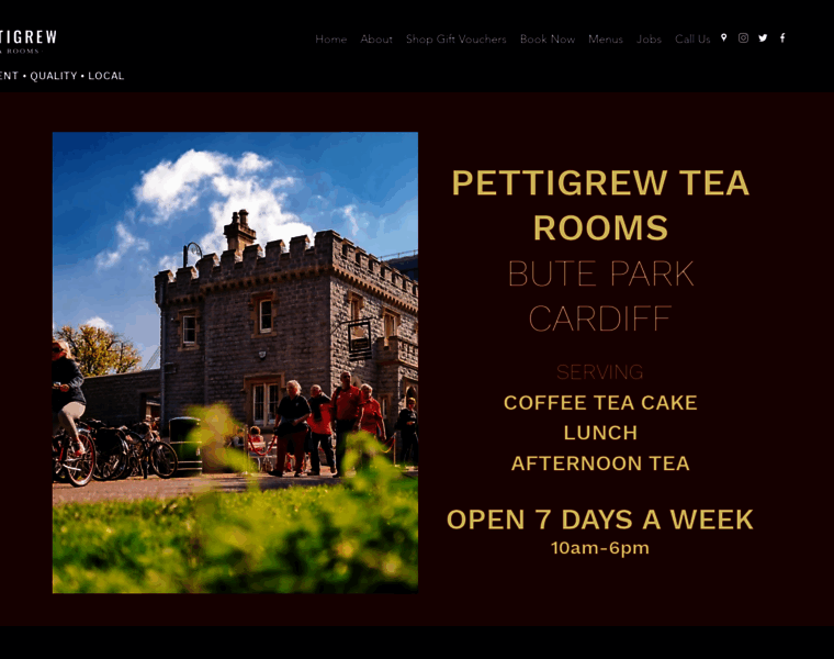 Pettigrew-tearooms.co.uk thumbnail