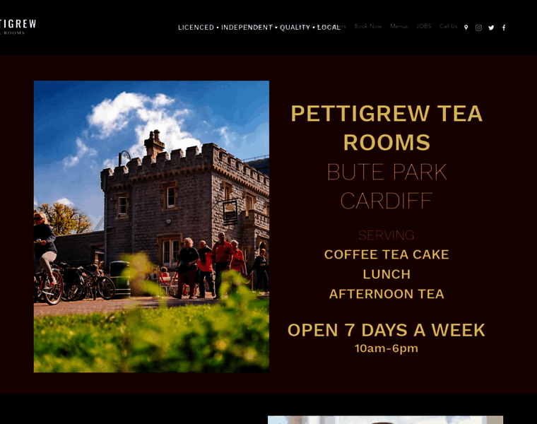Pettigrew-tearooms.com thumbnail
