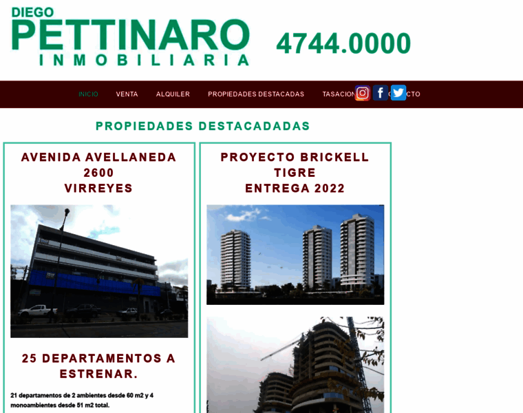Pettinaro.com.ar thumbnail