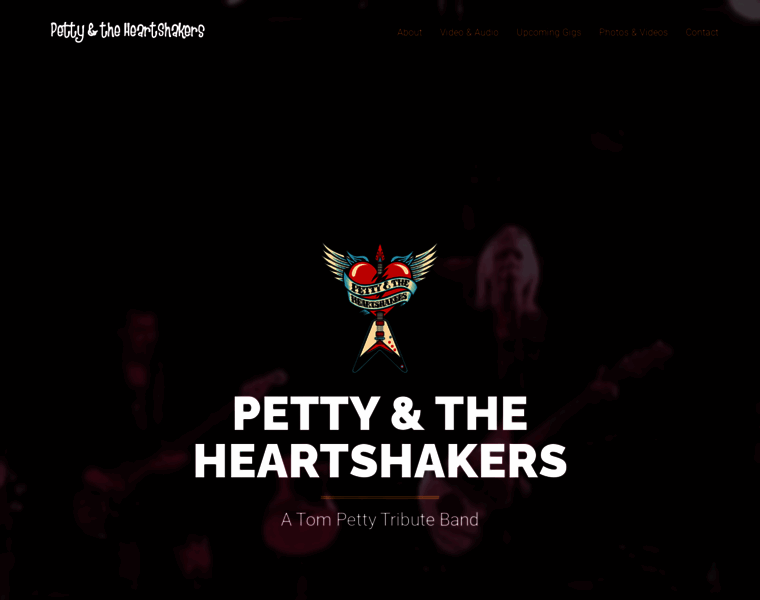 Pettyandtheheartshakers.com thumbnail