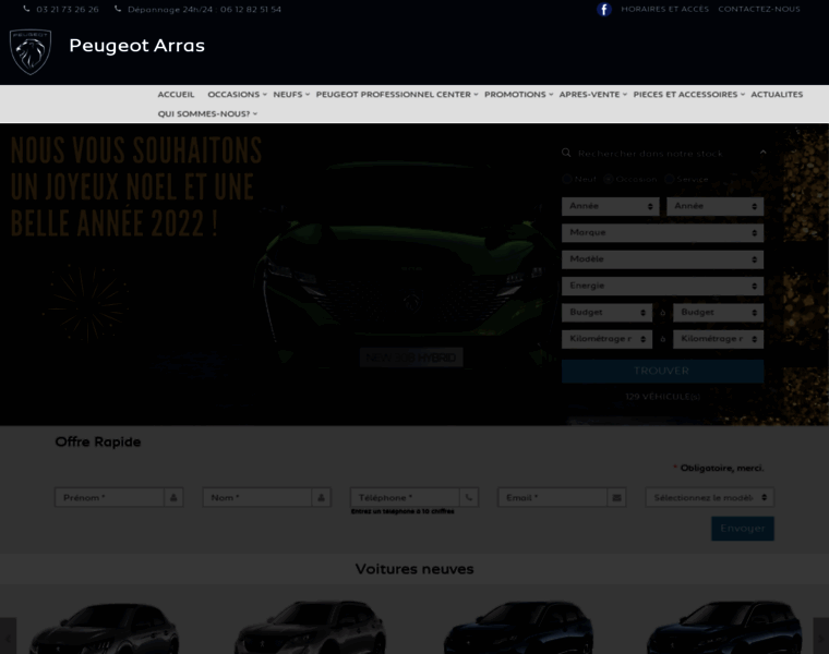 Peugeot-arras.fr thumbnail