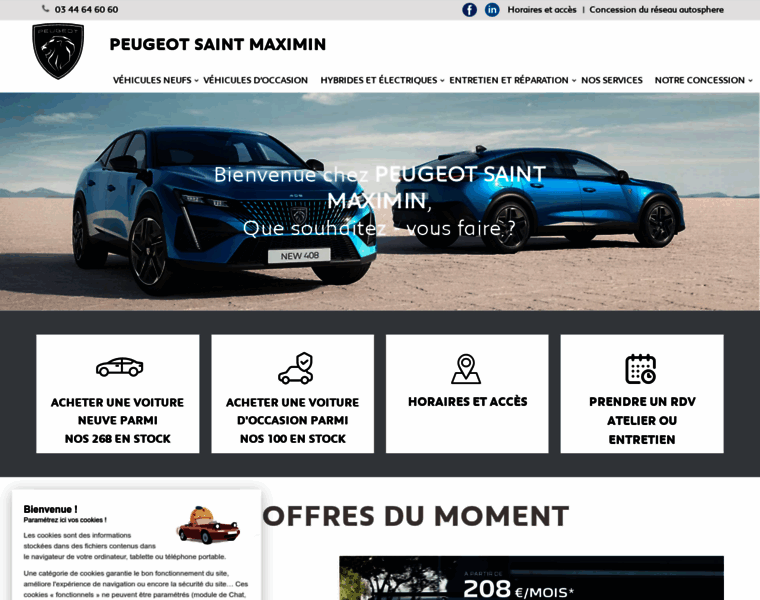 Peugeot-saintmaximin.fr thumbnail
