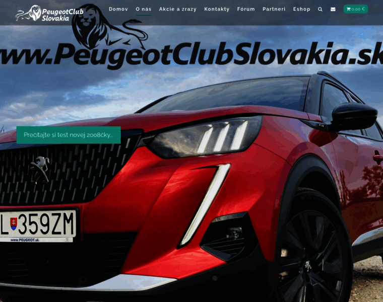 Peugeotclubslovakia.sk thumbnail