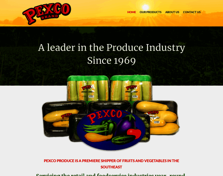 Pexcoproduce.com thumbnail