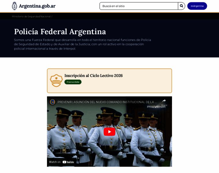 Pfa.gob.ar thumbnail