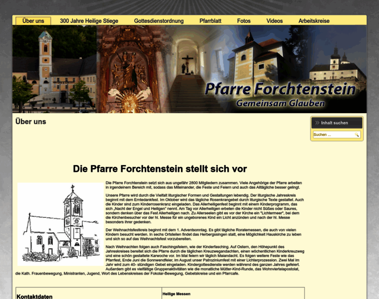 Pfarre-forchtenstein.at thumbnail