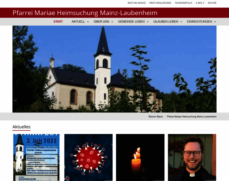 Pfarrei-mz-laubenheim.de thumbnail