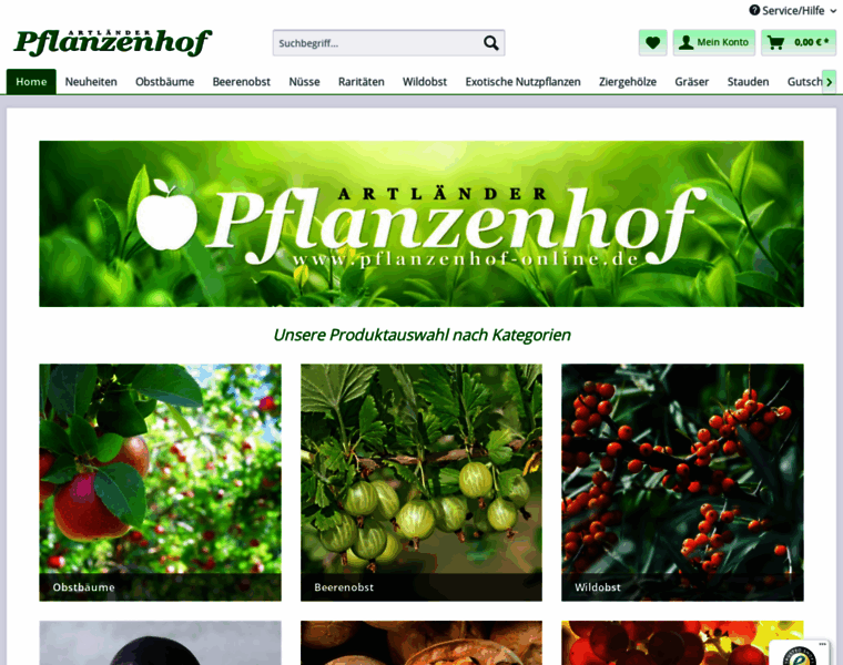 Pflanzenhof-online.de thumbnail