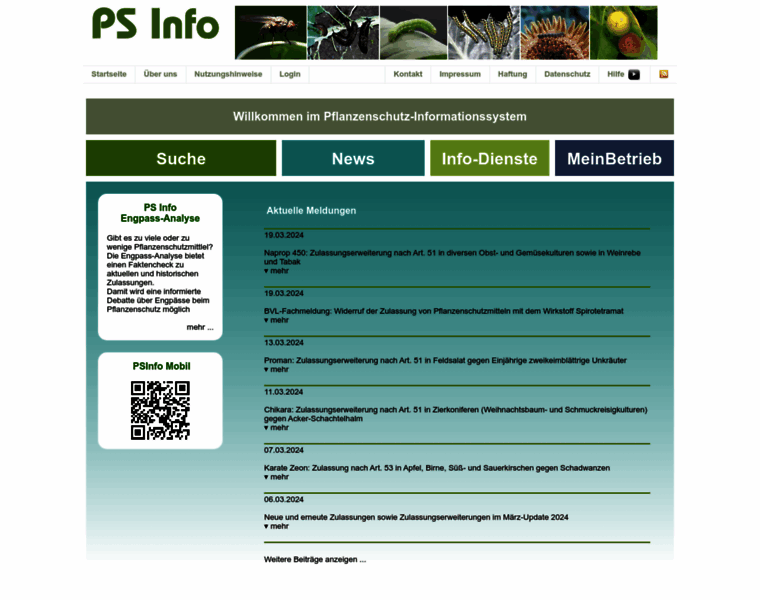 Pflanzenschutz-information.de thumbnail