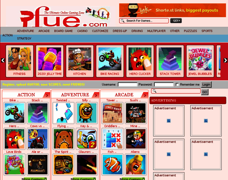 Pfue.com thumbnail