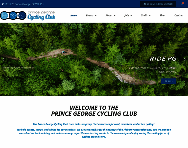 Pgcyclingclub.ca thumbnail