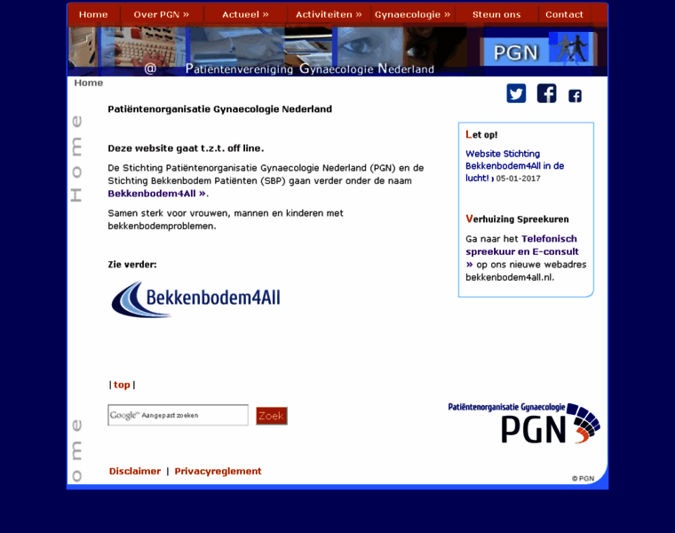 Pgn-gynaecologie.nl thumbnail