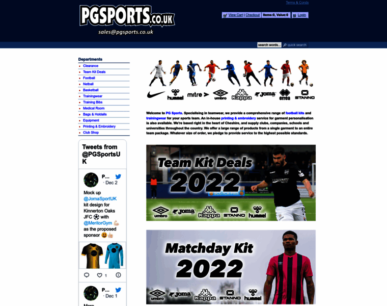 Pgsports.co.uk thumbnail