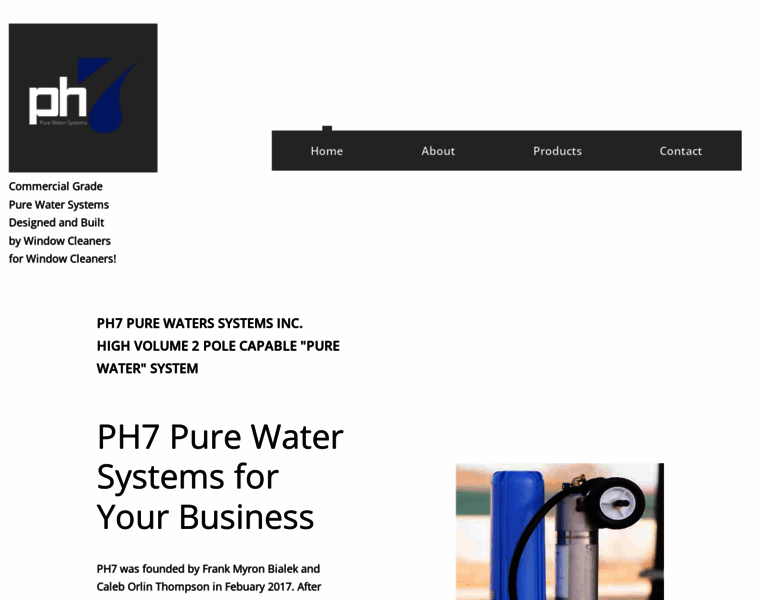 Ph7purewatersystems.com thumbnail