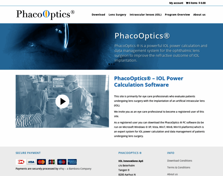 Phacooptics.com thumbnail