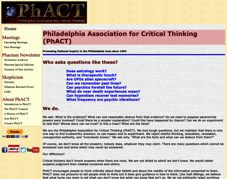 Phact.org thumbnail