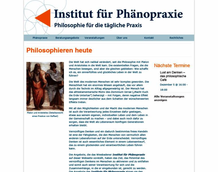 Phaenopraxie.de thumbnail