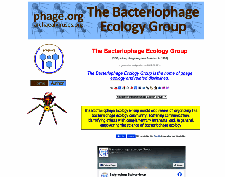 Phage.org thumbnail