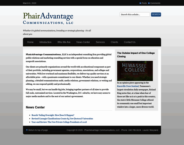 Phairadvantage.com thumbnail