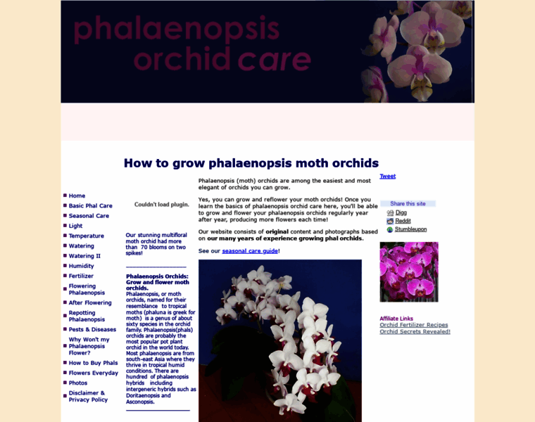 Phalaenopsiscare.net thumbnail