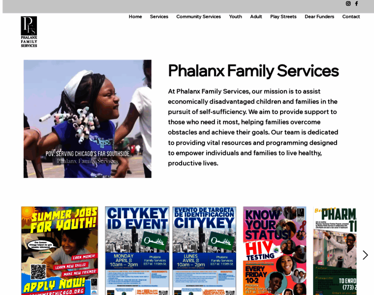Phalanxgrpservices.org thumbnail