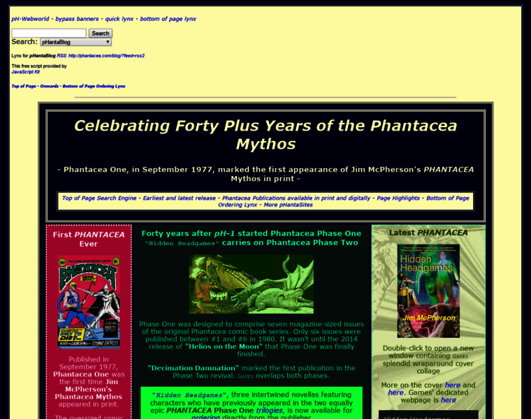Phantacea.info thumbnail