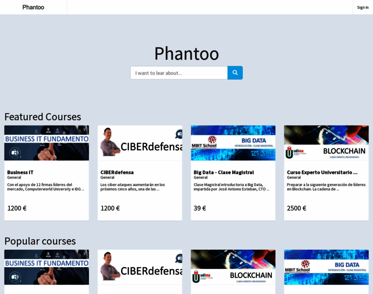 Phantoo.com thumbnail