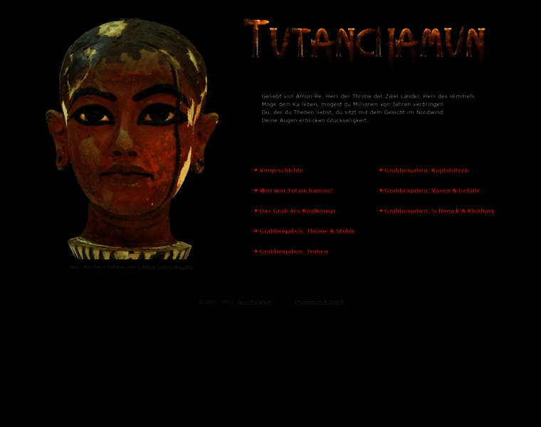 Pharao-tutanchamun.de thumbnail