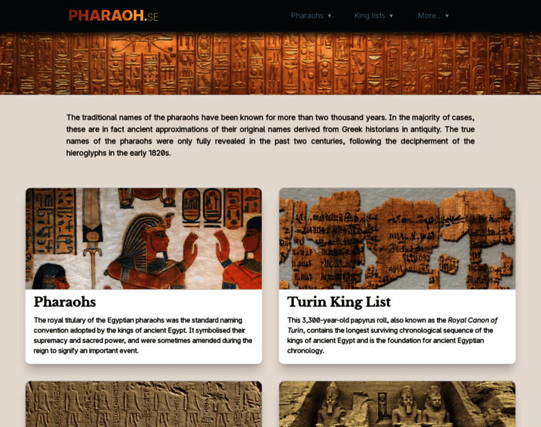 Pharaoh.se thumbnail Pharaoh.se thumbnail