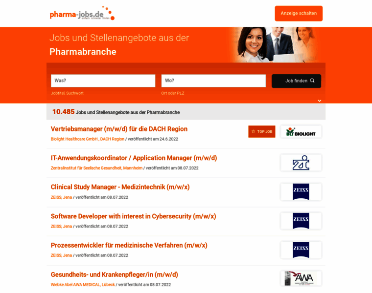 Pharma-jobs.de thumbnail