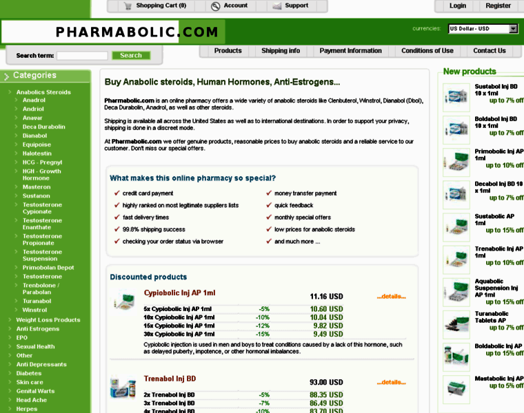 Pharmabolic.com thumbnail