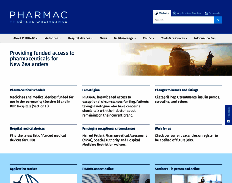 Pharmac.co.nz thumbnail