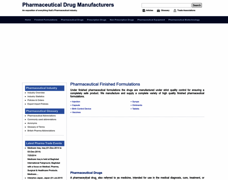 Pharmaceutical-drug-manufacturers.com thumbnail