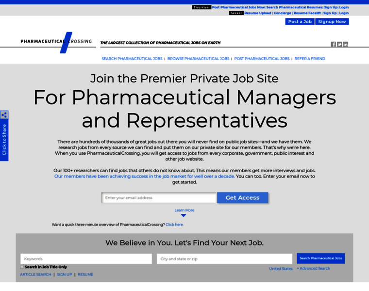 Pharmaceuticalcrossing.com thumbnail
