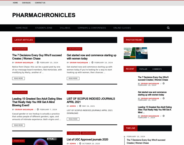 Pharmachronicles.com thumbnail