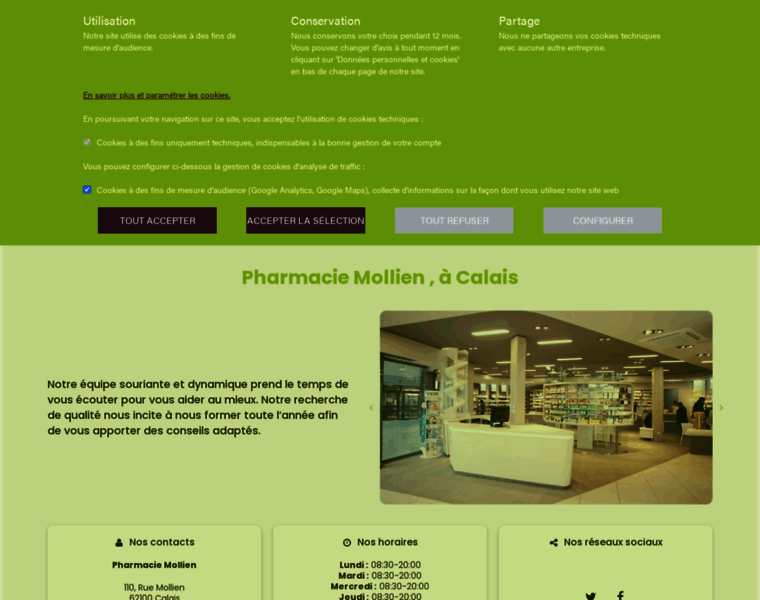 Pharmacie-mollien-calais.fr thumbnail