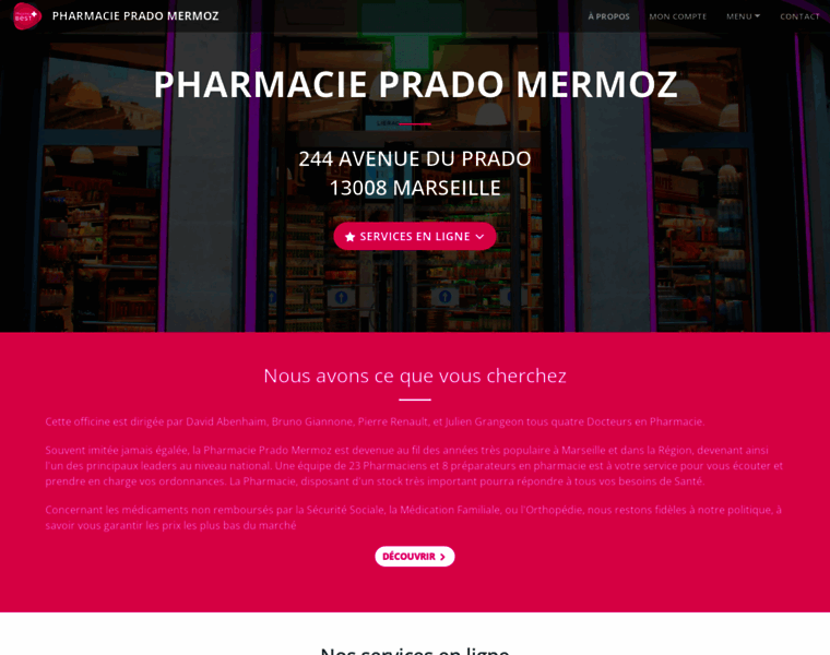 Pharmacie-prado-mermoz.fr thumbnail